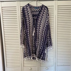 Long sleeved cover up